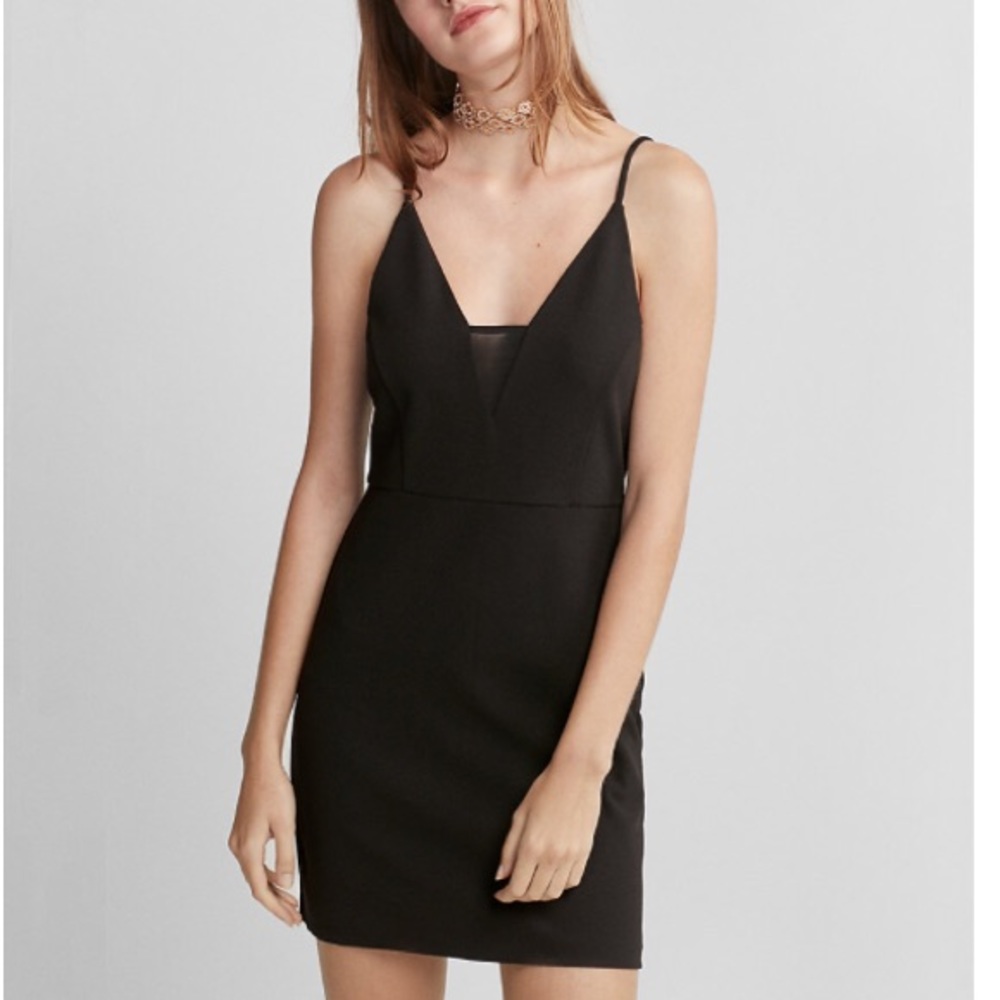 😍Express LBD😍 black mini dress